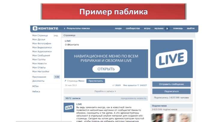 Преимущества использования публичной страницы ВКонтакте